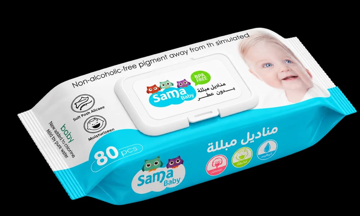 Sama Baby wet wipes pack